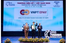 VNPT EPAY đạt giải nhất lĩnh vực giải pháp thanh toán điện tử tại Việt Nam